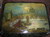 Russian Lacquer Box One of a Kind "Old Moscow River Bank" by Mitusov