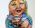 Handpainted One of a Kind Nevalashka Rolly Polly " Female Sailor" by Natasha Lapina Handpainted One of a Kind Nevalashka Rolly Polly " Female Sailor" by Natasha Lapina