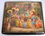 Hand Painted Fedoskino One of a Kind Russian Lacquer Box "Tale of Golden Cockeral" by Chistov