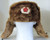 Authentic Russian Military Camel Brown KGB Ushanka Hat W/ Soviet Red Army Badge Size Medium (58cm) Authentic Russian Military Camel Brown KGB Ushanka Hat W/ Soviet Red Army Badge Size Medium (58cm)