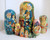 One of a kind Hand Painted Russian Nesting Doll  Glossy "The Nutcracker" by Smirnova 