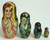 One of a kind Hand Painted Russian Nesting Doll  Glossy "The Nutcracker" by Smirnova 
