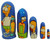  5pcs Hand Painted Russian Nesting doll of the Simpsons Medium Style 2