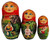Exclusive 7pcs Russian Nesting Doll "Tale of Tsar Sultan" Fairy tale By L Semenova
