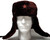 Russian Ushanka Spring Style Camouflage w/ Red Star Hammer & SIckle Emblem (Size 60 cm)
