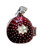 Russian Faberge Silver egg Pendant, Red w/gem cross, gem star, opens to Angel inside Russian Faberge Silver egg Pendant, Red w/gem cross, gem star, opens to Angel inside