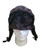 Authentic Russian Military Faux Fur Dark Brown KGB Ushanka Hat Size 58 cm ( Medium)