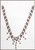 Silver Necklaces with Garnets