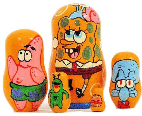 spongebob nesting dolls