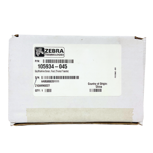 Sensor GAP / Marca Negra Zebra