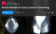 EARLY DETECTION author Bruce Ratner interviewed on WYNC's Brian Lehrer Show