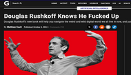 PROGRAM OR BE PROGRAMMED author Douglas Rushkoff interviewed in Gizmodo
