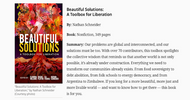Local author spotlight BEAUTIFUL SOLUTIONS