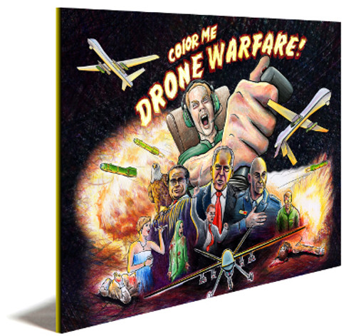 Color Me Drone Warfare! - Paperback
