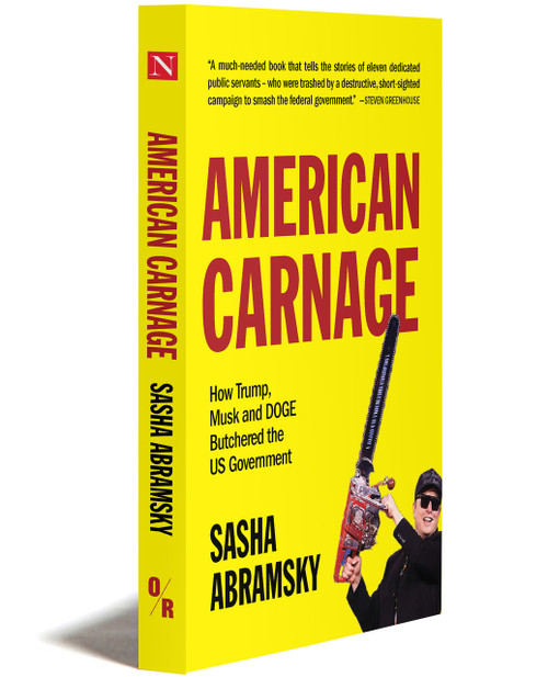 AMERICAN CARNAGE 3D Cover | Nation Books x OR Books