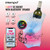 Party ice bucket with Bluetooth speaker, colour-changing lights, and bottle inside