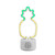 LED Pineapple Speaker – USB Cable Included, Green/Yellow, 3W