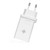 White European plug wall charger with two pins, shown at an angle