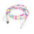USB to Lightning charging cable wrapped in pastel bead cover