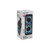Boxed LED Bluetooth speaker with colour-changing lights, angled view