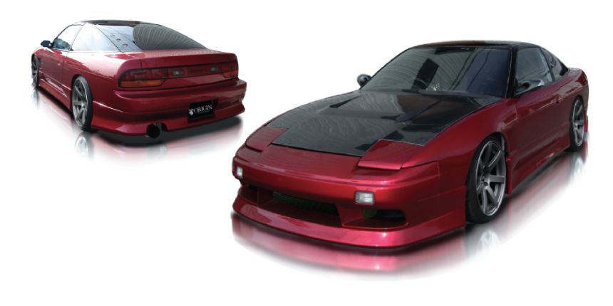 ♡ttiy. Origin Lab Stylish Line Full Body Kit for 180sx (89-94 S13