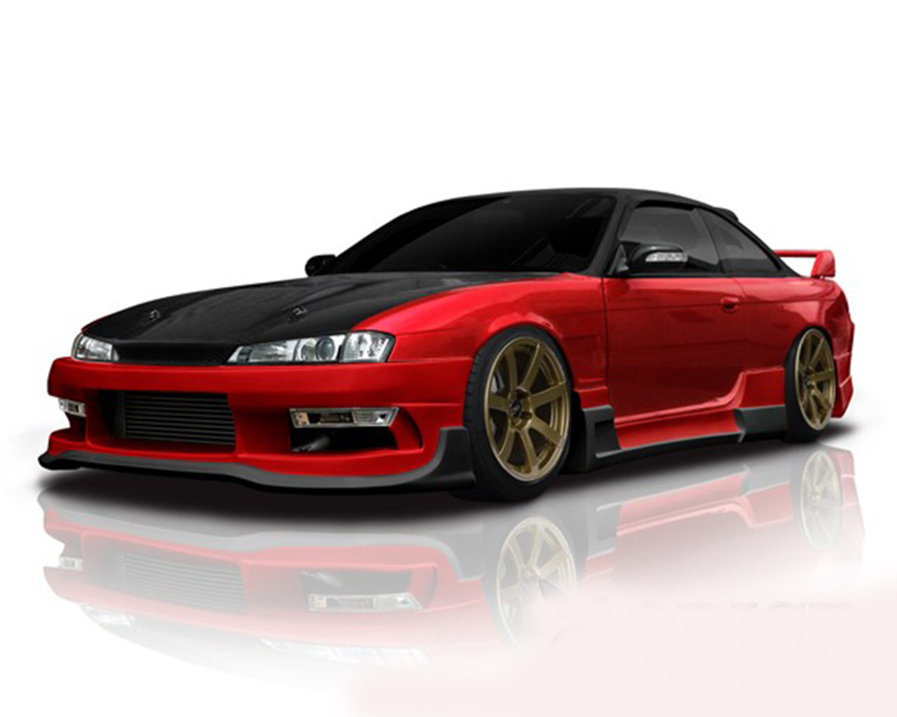 Kouji Makino① Origin Lab Racing Line Front Bumper for Kouki (97-98 S14