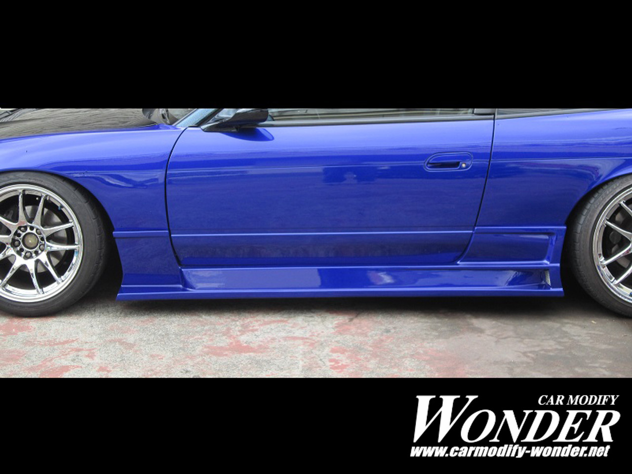 Car Modify Wonder Glare Side Skirts for Silvia (89-95 S13