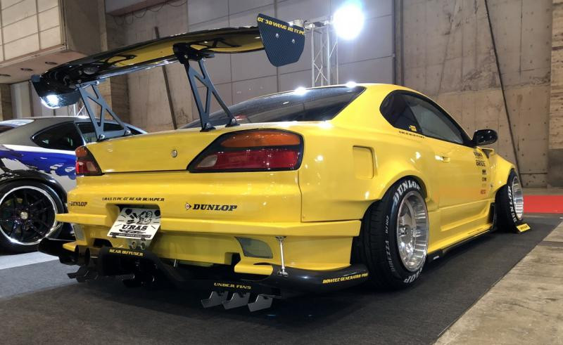 URAS Type GT Rear Wide Fenders +80mm (99-02 S15) - Faction Motorsports