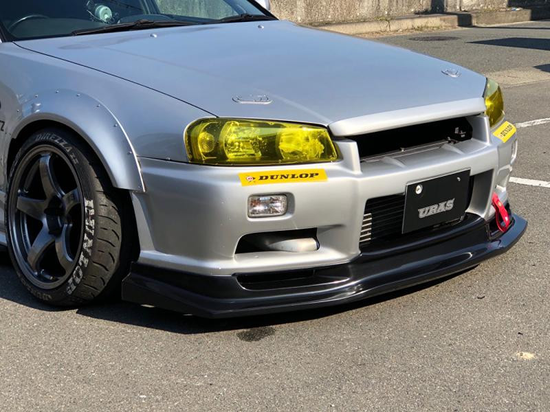 URAS Type R Lip Spoiler (99-02 R34) - Faction Motorsports