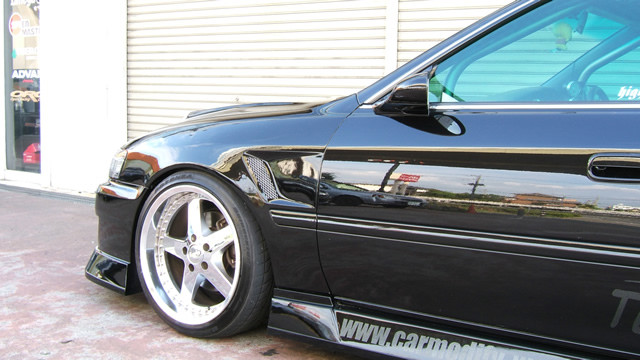 jzx100 chaser 15mmオーバーフェンダー　wonder ワンダー Car Modify Wonder Shadow 15mm Front Fender (96-01 Chaser