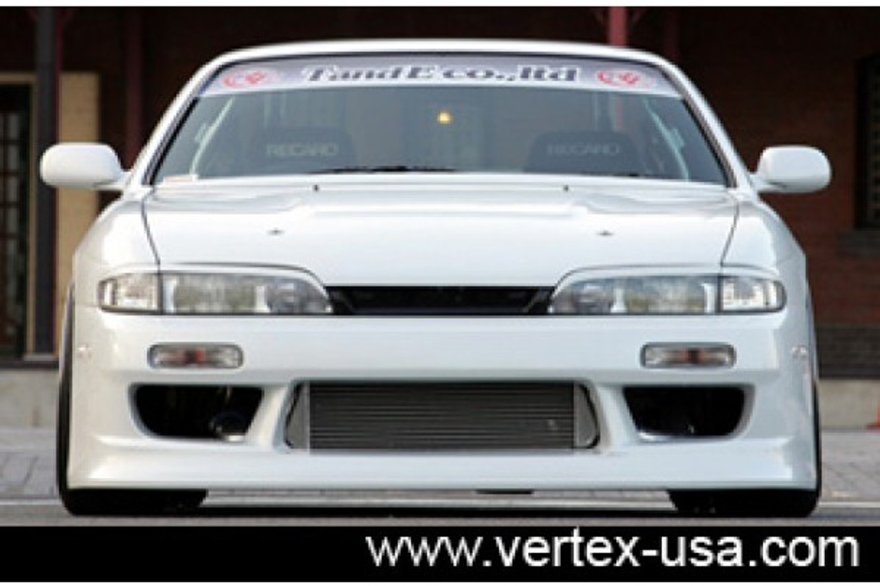 kazuki Vertex Lang Front Bumper for Zenki (95-96 S14) - Faction