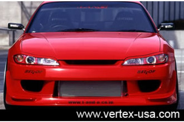 S15 シルビア VERTEX LANG フロントバンパー Vertex Lang Front Bumper (99-02 S15) - Faction Motorsports