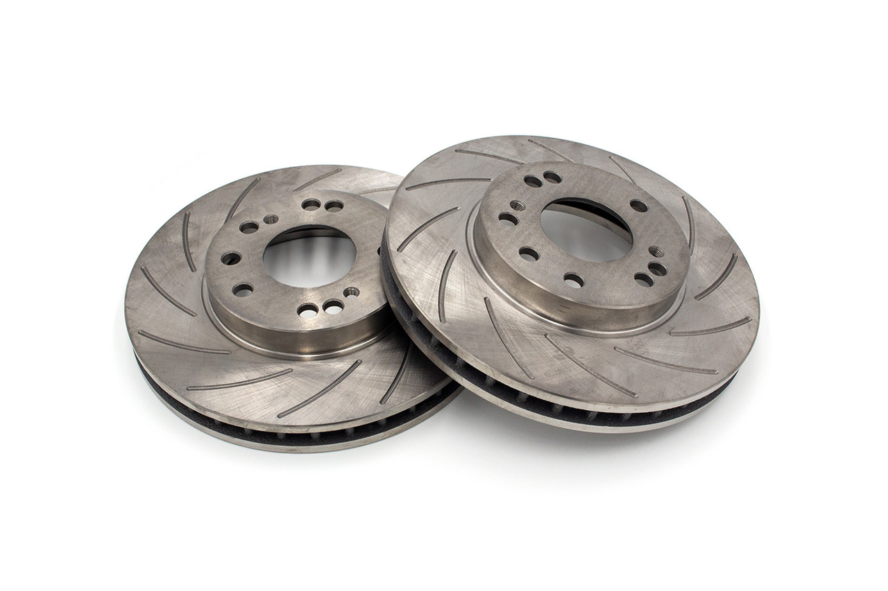 ROFU Slotted 30mm Front Rotors - 4 & 5 Lug (90-96 Z32