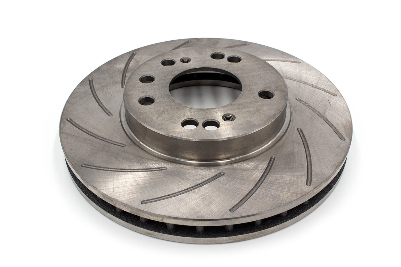 Z32 Rofu Rear Left Rotor ROFU Slotted 30mm Front Rotors - 4 & 5 Lug (90-96 Z32) - Faction ...