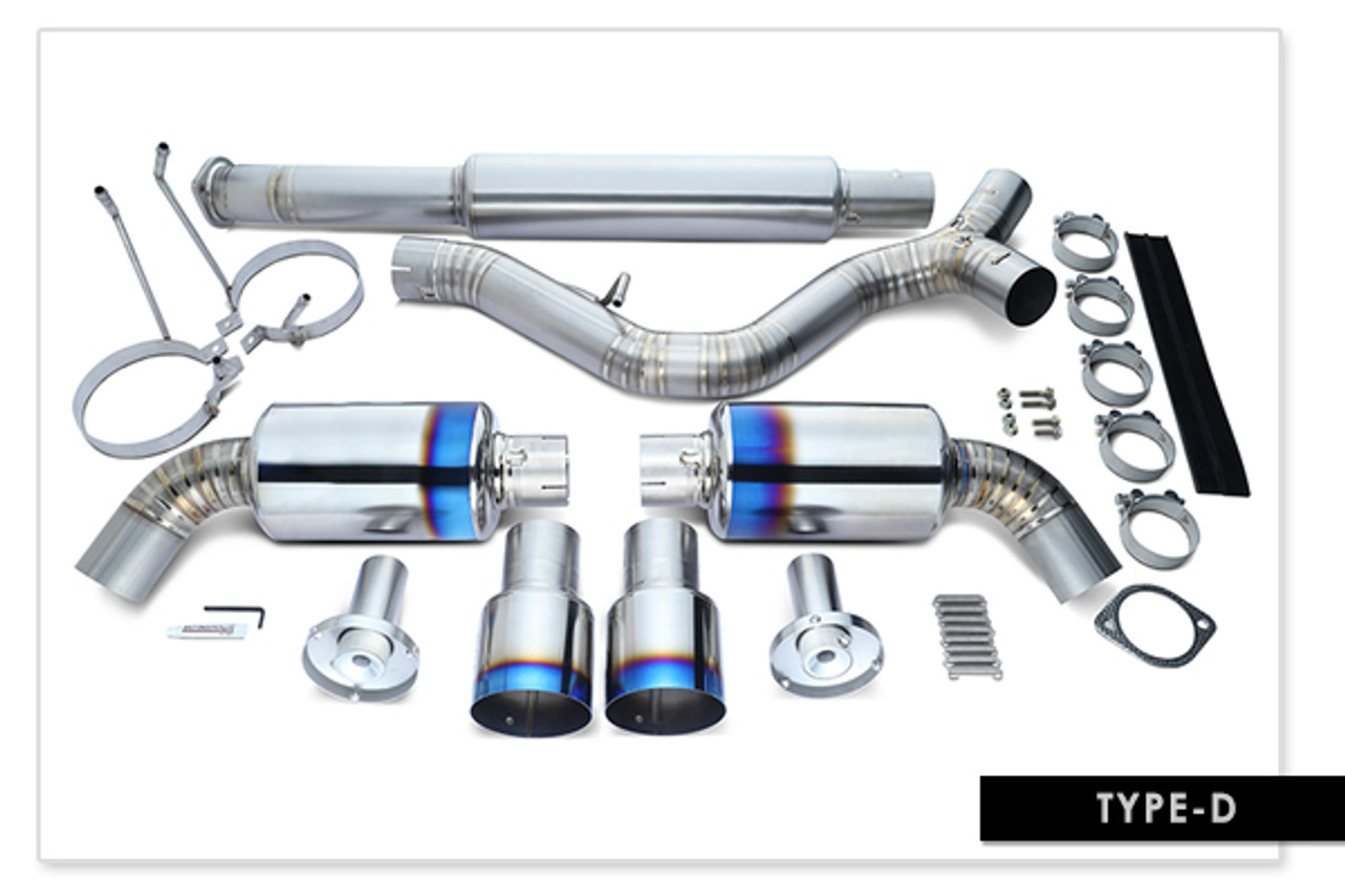 Tomei Powered USA Full Titanium Muffler Kit Expreme Ti Type-D (12