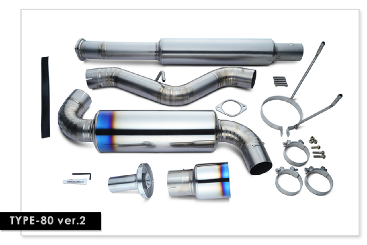 Tomei Powered USA Full Titanium Muffler Kit Expreme Ti Type-80 Ver