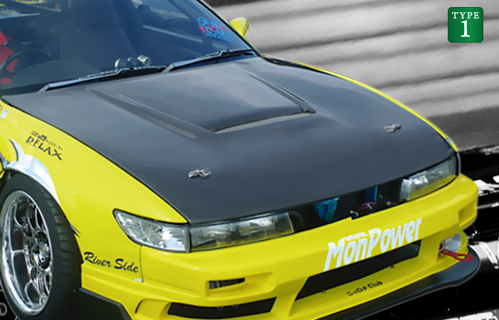 Origin Lab Type I Hood for Silvia (89-94 S13) - Faction Motorsports