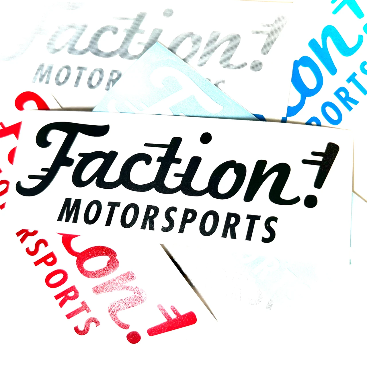 Faction! Motorsports - Speed Sticker - Faction Motorsports