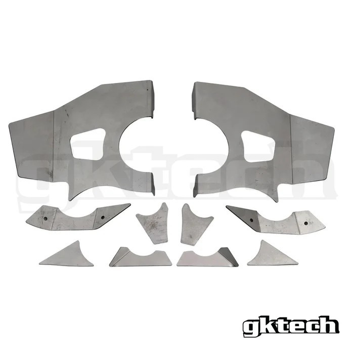 GK Tech Subframe Weld-In Reinforcement Plates IS300 (SXE10/JCE10