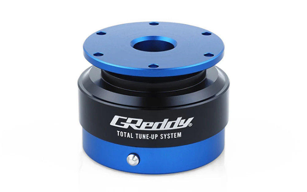 GReddy Rapfix II Steering Wheel Quick Release (Blue) - Faction