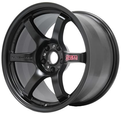 Gram Lights 57DR 17x9.0 +12 5x114.3 (Semi Gloss Black) - Faction