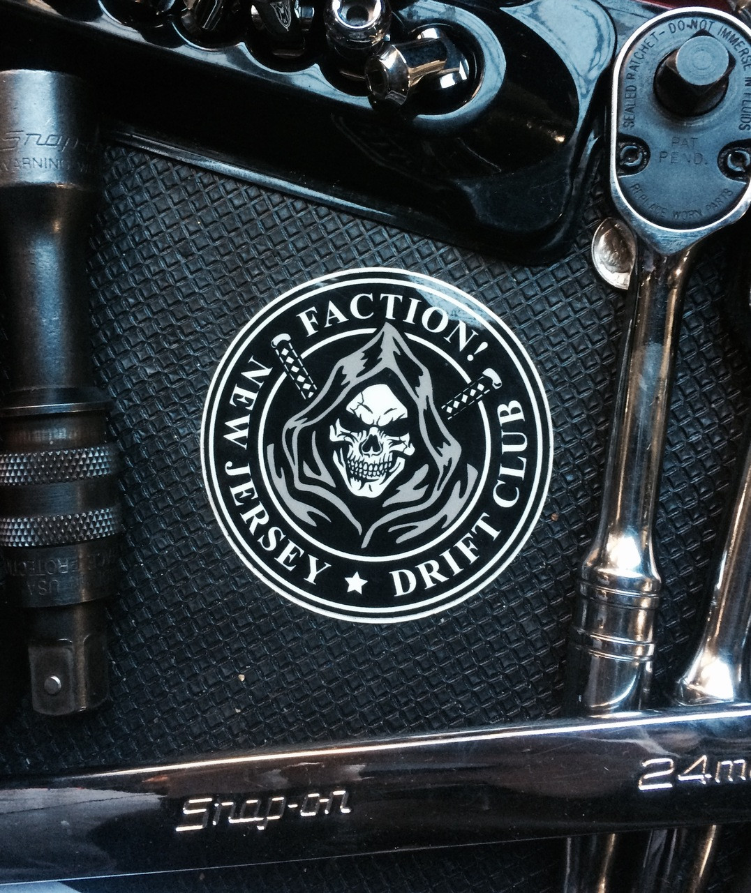 FACTION! Drift Club - Reaper Sticker - Faction Motorsports