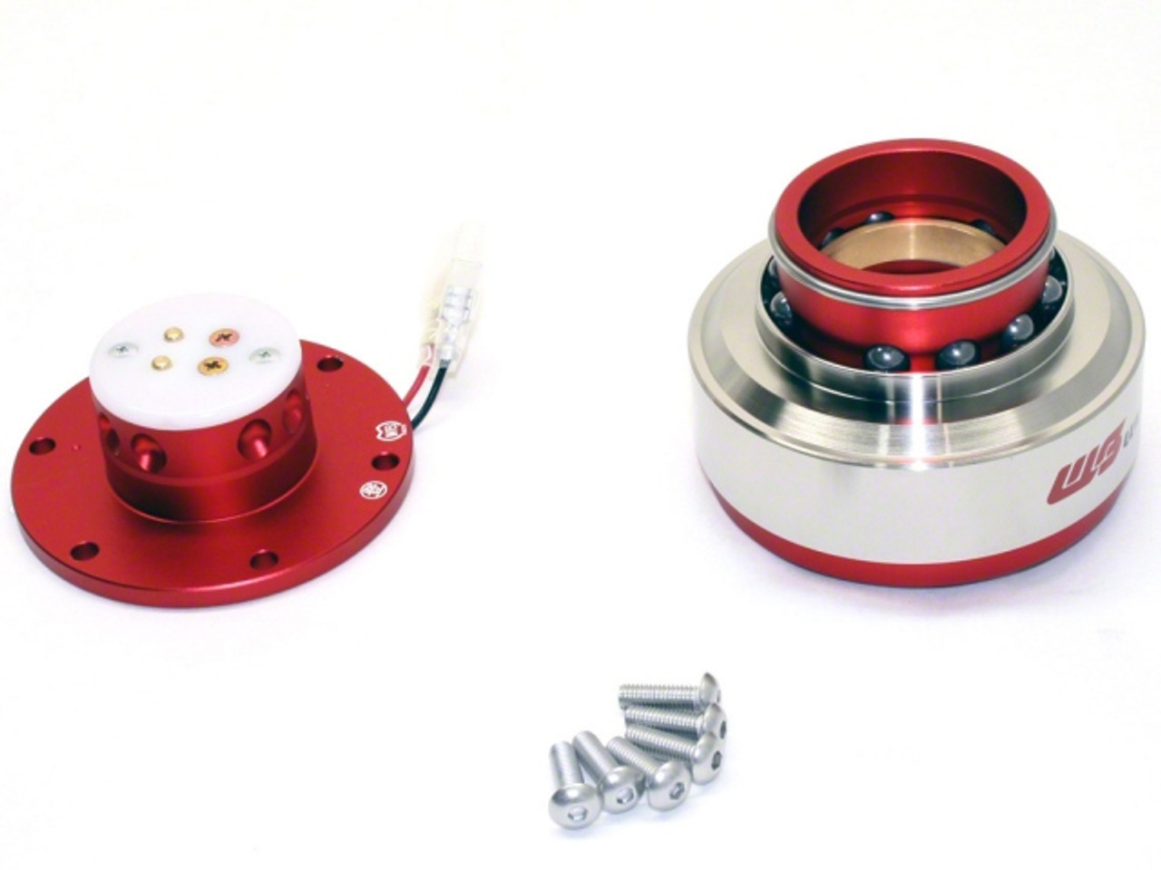 Works Bell Rapfix II Quick Release - Red/Silver - Faction Motorsports