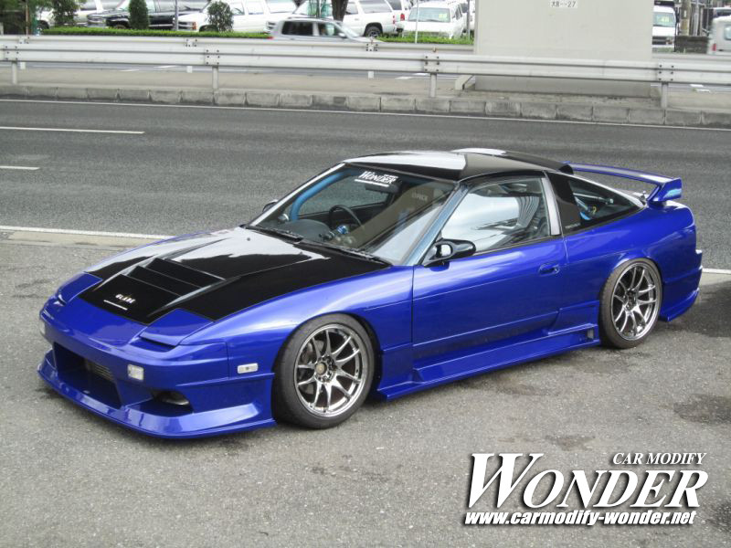 Car Modify Wonder Glare Full Body Kit for 180sx (89-94 S13