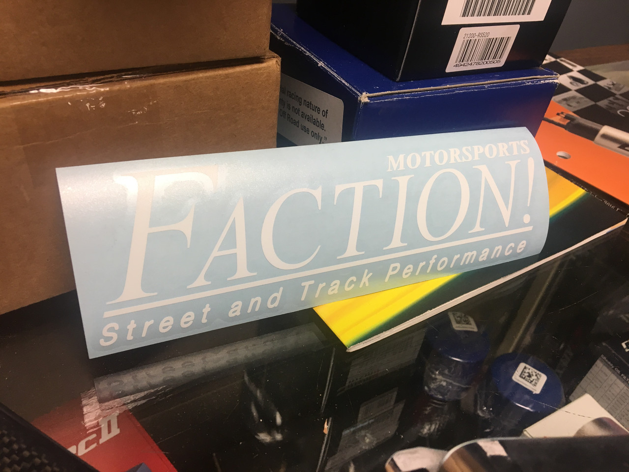 Faction! Motorsports - Shop Sticker - Faction Motorsports