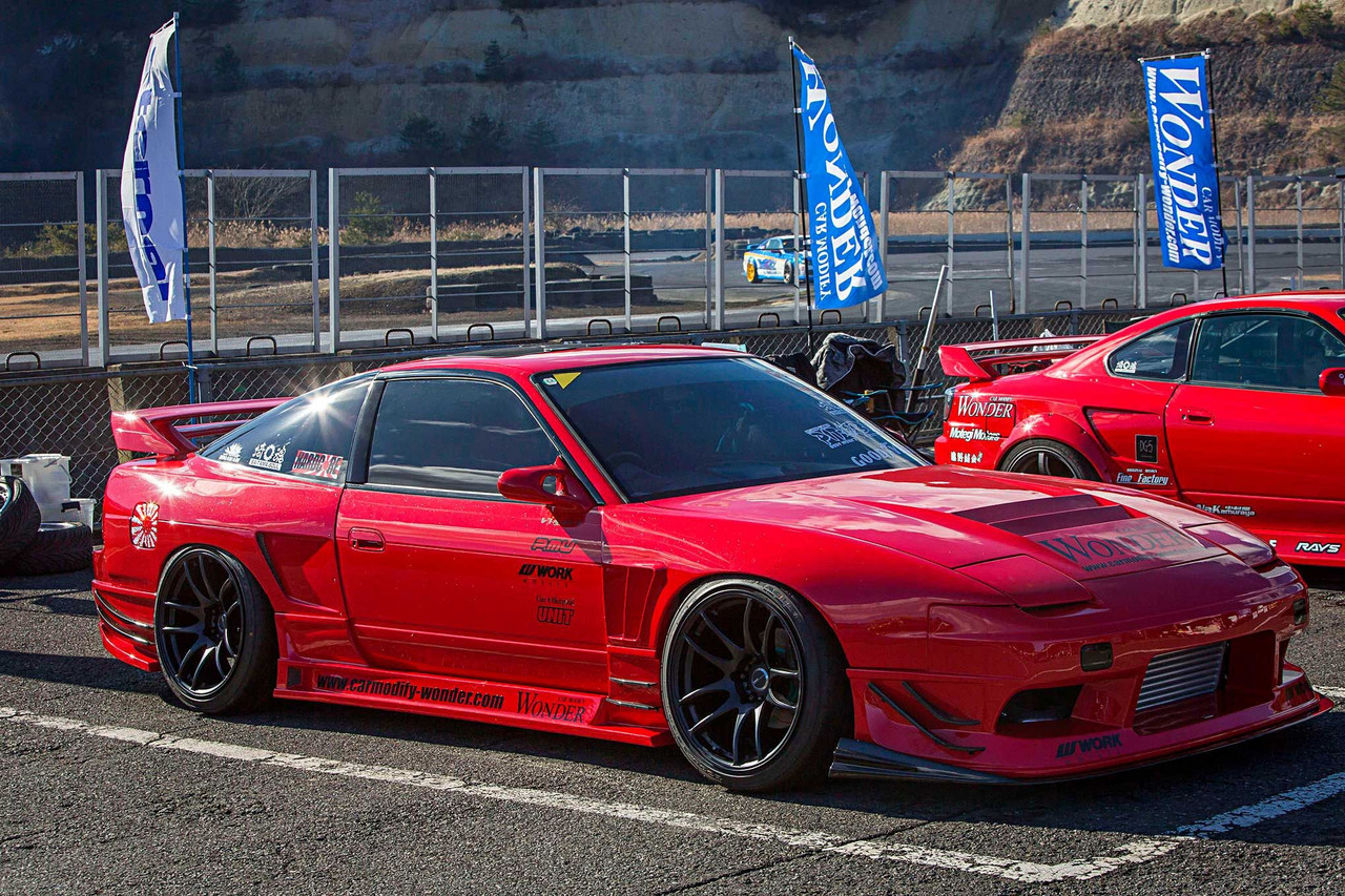 Car Modify Wonder Glare Twin Blade Rear Wing for 180SX (89-94 S13