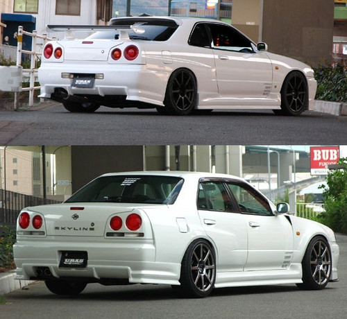 URAS Type R Full Body Kit (99-02 R34) - Faction Motorsports