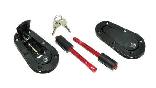 AeroCatch Plus Flush Lightweight Hood Pins - Locking
