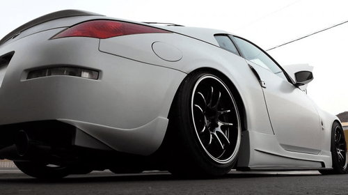 URAS GT Rear Mud Guards (02-09 350z) URAS GT Rear Mud Guards (02-09 350z)