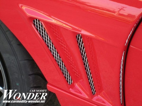Car Modify Wonder GT Glare 30mm Front Fenders for 180SX (89-95 S13